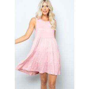 Boutique sweet babydoll tiered dress| size Small & Medium